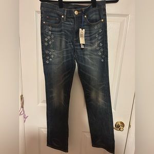 Juicy Couture Embroidered Jeans